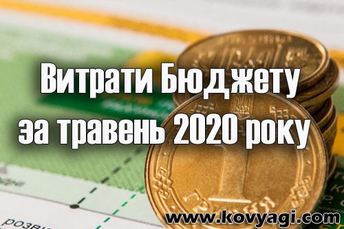 Витрати бюджету Ковяг за травень 2020 року